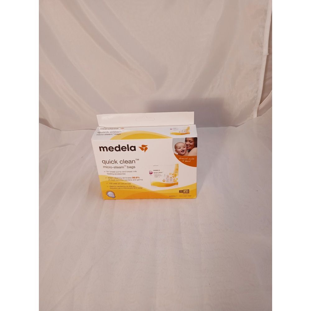 📀 Medela‎ Quick Clean Micro-Steam Bags - 5 Bags NEW